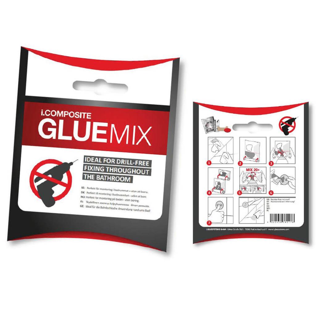 XTRA – iComposite Gluemix Kleber für bohrerfreie Montage